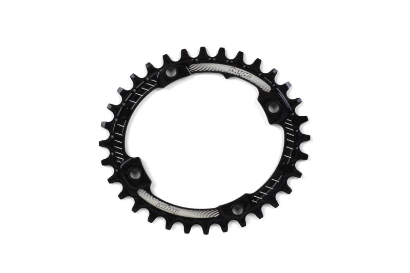 Hope Corona Retainer ovalada 4x104mm negro
