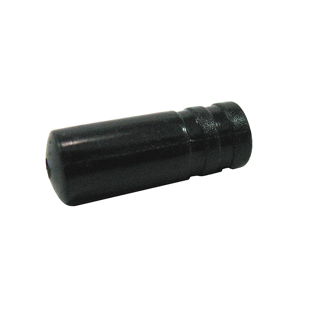 Sunrace Terminal plástico 4mm (100u) negro