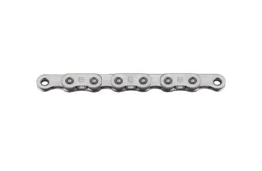 [CN12E1.126Q.SS0.BX] SunRace Cadena CN12E1 Flat Top 12V 126 eslabones Q/link plateada