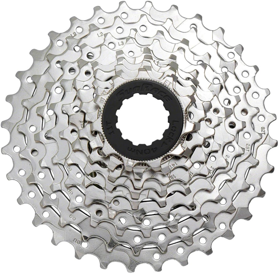 SunRace Piñon CSM96 9V 11-32T plateado