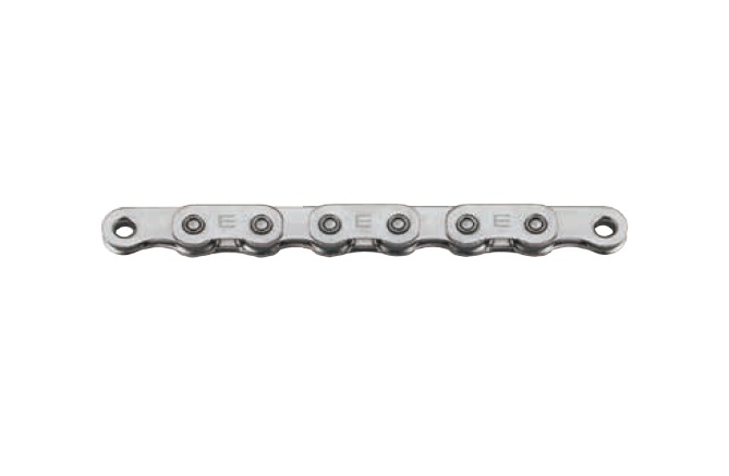 SunRace Cadena CN12E1 Flat Top 12V 126 eslabones Q/link plateada