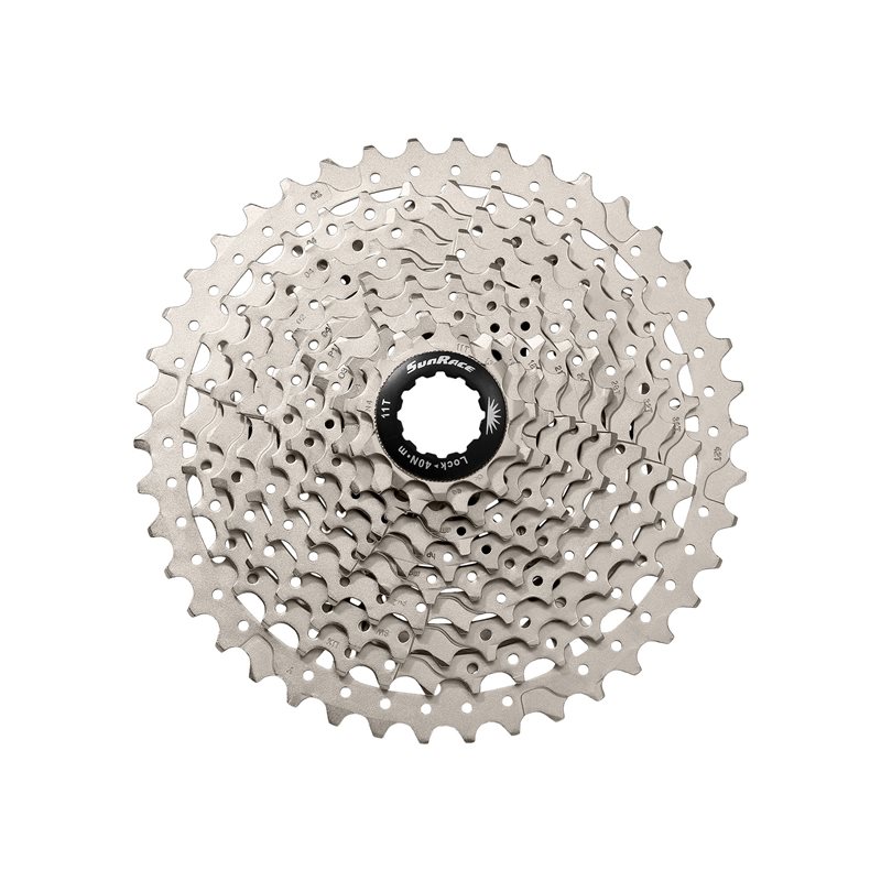 SunRace Piñón MS2 10V 11-46T plateado