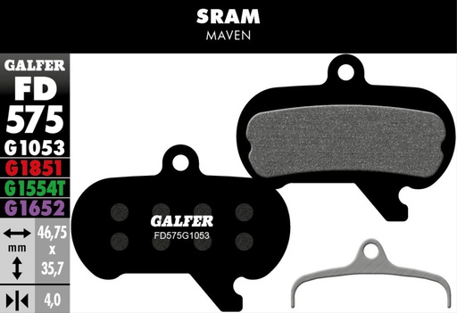 Galfer Pastillas Sram Maven
