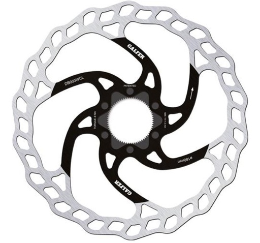 [DB003WCL] Galfer Rotor Disc Wave Centerlock 180mm
