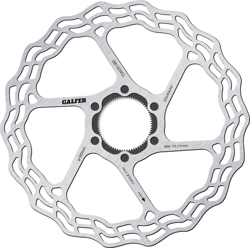 [DB102WCL] Galfer Rotor Disc Wave Road Centerlock 160mm